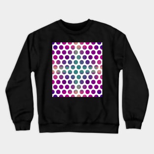 Colorful Polka Dots Crewneck Sweatshirt